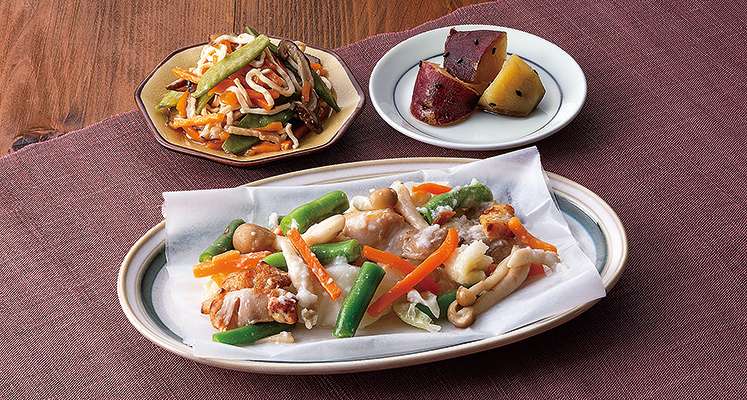 管理栄養士が監修する献立の料理例