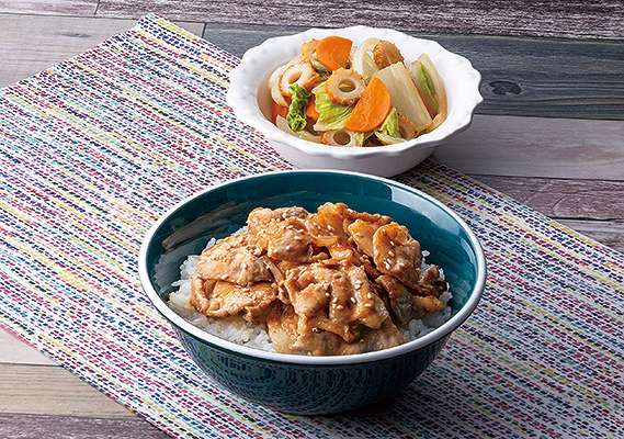 ミールキットで作る料理の例